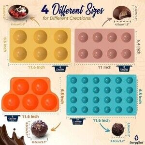 Assorted Bath Bomb and chocolate mold set